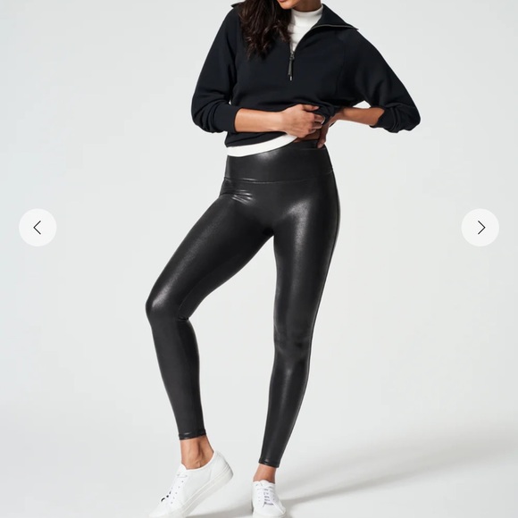 SPANX Pants - Spanx Shape Faux Leather Leggings